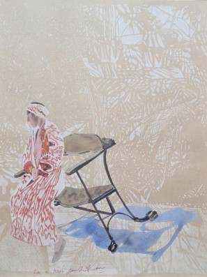 Lithografie von Sam Szafran